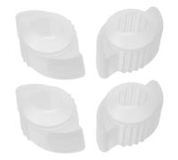 VOSAREA 4 Pezzi Manopola Luminosa in Silicone Antiscivolo per Anziani per | Manicotto Rotondo, Guida Luminosa Notturna, Presa Ammortizzata, per Stanze Buie e Cucina