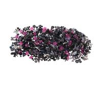 VOSAREA 400pezzi Accessori Per Nail Art in Resina Da Ciondoli Forma Di Fiocco Fiori Per Decorazioni Fai Da Te Per Manicure Accessori Flatback Per Artigianato e Forniture Per Gioielli