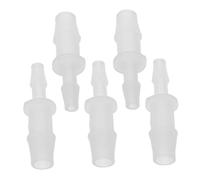 VOSAREA 5 Pezzi Raccordo Portagomma Diritto Riduttore per Tubo 5/16 a 3/16 | Plastica, Stampaggio senza Giunzioni, per Silicone e Tubo Flessibile, Installazione Facile