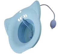 VOSAREA Bidet Pieghevole per Bagno Lavabo Integrato, Bacino per Pulizia Domestica, Adatto per Anziani e Donne in Gravidanza, Design Smussato per Wc Standard, Set Risciacquo Igienico