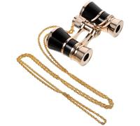 VOSAREA Binocolo da Teatro per Donna Mini Compatto Portatile con Catena Binocolo Tascabile Multifunzione per Viaggi Escursioni e Concerti Telescopio Piccolo Decorativo con