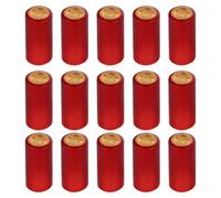VOSAREA Cappucci Termoretraibili Sigillo Robusto e Leggero 50 in Pvc Adatti per Bottiglie da per Bottiglie di e Locali Pubblici
