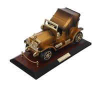VOSAREA Carillon Classica Plastica Auto a e di Musicale Forma Vintage in Design Realistico retrò, Souvenir Decorazione per Scrivania Uffici per Amanti delle