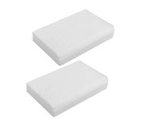 VOSAREA Carta per Permanente Chioma 2000 Pezzi 10x6,5 Cm Bianca Usa e Getta per Parrucchieri, Fogli Assorbenti Resistenti Alte Temperature per Salone e Uso Domestico