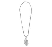 VOSAREA Collana con Ciondolo Guantoni da Boxe in Lega Design Unisex Catena Twist Gioielli Decorativi per Ragazzi e Uomini Sportivi