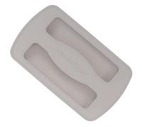 VOSAREA Copertura Protettiva in Silicone per Macchina del Pane Coperchio Antipolvere Resistente e Leggero per Tostapane Design Sicuro e Pratico Compatibile con Uscita Pane Grigio