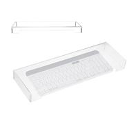 VOSAREA Copertura Trasparente per Tastiera in Acrilico Resistente 475X150X48Mm Protezione Antipolvere per Tastiera Domestica Custodia Versatile per Computer e Gioco