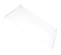 VOSAREA Cover Trasparente per Tastiera 156 in Acrilico Rimovibile e Resistente AI Graffi Protezione Anti-Polvere e Anti-Gatto per Laptop Custodia Lavabile per Uso Quotidiano e Ufficio