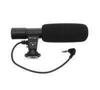 VOSAREA Microfono per Interviste Portatile per Registrazione Audio Compatibile Fotocamere DSLR Videocamere e Smartphone Slitta a Contatto Caldo e Ricezione Fino a 20 M per Uso