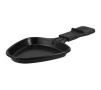 VOSAREA Mini Padella Raclette Elettrica Nera per Formaggio, Cottura Rapida | Plastica e Ferro, Uso per Pranzi in Famiglia e Barbecue Interni, Versatile e Sicura