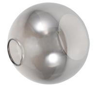 VOSAREA Paralume in Vetro Ambrato Sfera Semicircolare Antipolvere per Lampadari e Applique, Sostituzione Globi di Illuminazione per Soggiorno, Camera da Letto e Sala da Pranzo, Copri