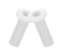 VOSAREA Ricambio Ventilatore Elettrico, 2 Pezzi, Pulsante per Maniglia di Ventilatori da Pavimento, Facile da Muovere, Plastico, Bianco, per Ufficio