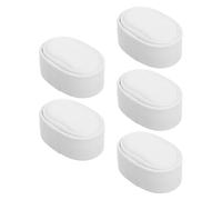 VOSAREA Set 5 Mini Cuscini in Pu per Scatola e Carica Orologi, Piccoli Supporti Leggeri per Esposizione, Portagioie e Viaggi, Fodera Facile da Pulire, Compatibili Avvolgitori Automatici