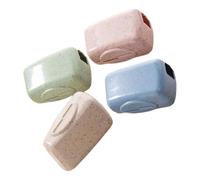 VOSAREA Set 8 Pezzi Coprispazzolini da Viaggio e Custodie per Spazzolini Tappi Protettivi Leggeri e Robusti per Testine Coprispazzolino per Uso Domestico e Viaggi Protezione Igienica