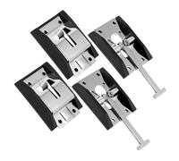 VOSAREA Set da 2 Ganci in Acciaio Inossidabile per Porta Camper e Rimorchio Merci Fermo Porta Resistente All'usura Accessori per Riparazione e Sostituzione per Trasporto Merci