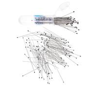 VOSAREA Set da 200 Aghi di Spillo Entomologici in Acciaio Inossidabile Fiale Organizzatrici, Spilli per Insetti per Collezionisti e Dissezione, Attrezzatura per Esposizione e Raccolta