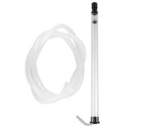 VOSAREA Sifone Usare 35cm Travaso e in Automatico per Birra Trasparente 125cm Plastica Leggero Facile da per Domestico