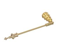 VOSAREA Spegnicandele con Manico Lungo Testa a Forma di Campanile Elegante | Design Vintage e Moderno, Adatto a Candele a Colonna e Votive, Uso Sicuro in Casa e Ristorante