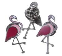 VOSAREA Spille Fenicottero Facili da Abbinare Eleganti e Decorative in Lega Rosa Set 3 e Festa degli Innamorati per Giornata della Mamma
