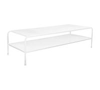 VOSAREA Supporto per Monitor in Metallo Bianco a Doppio Strato Rialzo Stabile per Scrivania Supporto per Laptop in Rete per Ufficio e Studio Organizzatore Desktop Ergonomico