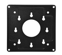 VOSAREA Supporto Staffa in Metallo per Montaggio Mini PC e Monitor Piastra di Montaggio Posteriore Compatta Soluzione Salvaspazio per Ufficio e Casa