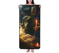 VOSERY Asciugamani da bagno 69 x 140 cm, morbidi e altamente assorbenti, asciugamani da bagno grandi e magici, asciugamani da bagno per lettura dei tarocchi