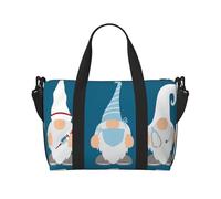 VOSERY Borsa da viaggio, borsa da viaggio per infermiere, dottori, gnomi, borsone da donna, borsa da viaggio essenziale per sport, palestra, borsa da uomo, borsa da viaggio per oggetti personali