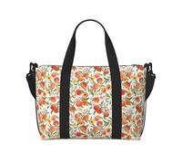 VOSERY Borsa da viaggio, Fruits Peach2, borsa da viaggio da donna, borsa da viaggio essenziale per sport, palestra, borsa da uomo, borsa da viaggio per oggetti personali