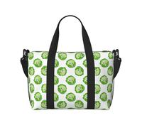 VOSERY Borsa da viaggio, motivo: cavolo luminoso, occhi carini, divertente borsa weekend, borsa da viaggio per donne, accessori da viaggio, sport, borsa da palestra da uomo, borsa da notte