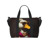 VOSERY Borsa da viaggio, stile nobile anatra, borsa da weekender, borsone da donna, borsa da viaggio essenziale per lo sport, borsa da palestra per gli uomini, borsa da viaggio per oggetti personali