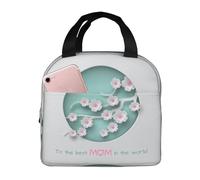 VOSERY Borsa per il pranzo, borsa termica per il pranzo, per donne e uomini adulti, per la festa della mamma (4), borsa termica per il pranzo, a prova di perdite, riutilizzabile, grande capacità, per