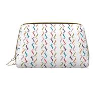 VOSERY Borsa per il trucco, borsa da viaggio per articoli da toeletta da donna, organizer per trucco di grande capacità, borsa per il trucco colorata con geco, lucertola B, borsa per il trucco carina