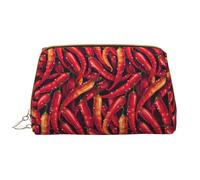 VOSERY Borsa per il trucco, borsa da viaggio per articoli da toeletta da donna, organizer per trucco di grande capacità, borsa per il trucco con gocce d'acqua al peperoncino, borsa per il trucco