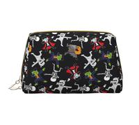 VOSERY Borsa per il trucco, Borse cosmetiche Borsa da toilette da viaggio per donne, Zombie Mummia Scheletro, Borsa per il trucco di grande capacità, Borsa per il trucco carina, Custodia per trucco in