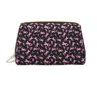 VOSERY Borsa per il trucco, Borse cosmetiche Borsa da toilette da viaggio per le donne, Borsa per il trucco di grande capacità, Borsa per il trucco per la consapevolezza del cancro al seno, Borsa per