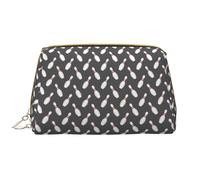 VOSERY Borsa per il trucco, Borse cosmetiche Borsa da toilette da viaggio per le donne, Borsa per il trucco per birilli da bowling, Borsa per trucco di grande capacità, Borsa per trucco carina