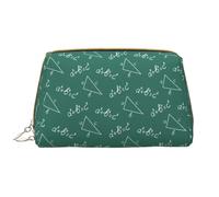 VOSERY Borsa per il trucco, borse cosmetiche Borsa da toilette da viaggio per le donne, borsa per il trucco di grande capacità, borsa per il trucco con equazione della formula matematica, borsa per il