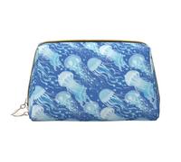 VOSERY Borsa per il trucco, Borse cosmetiche Borsa da toilette da viaggio per le donne, Borsa per il trucco di grande capacità, Borsa per il trucco con meduse da sogno, Borsa per il trucco carina