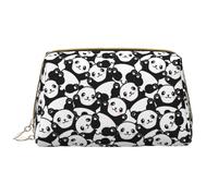 VOSERY Borsa per il trucco, Borse cosmetiche Borsa da toilette da viaggio per le donne, Borsa per il trucco di grande capacità, Borsa per il trucco carina Panda-E, Borsa per il trucco carina, Custodia