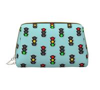 VOSERY Borsa per il trucco, Borse cosmetiche Borsa da toilette da viaggio per le donne, Borsa per il trucco di grande capacità, Borsa per il trucco a semaforo, Borsa per il trucco carina, Custodia per