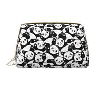 VOSERY Borsa per il trucco, Borse cosmetiche Borsa da toilette da viaggio per le donne, Borsa per il trucco di grande capacità, Borsa per il trucco con simpatico panda (3), graziosa borsa per il