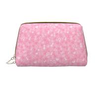 VOSERY Borsa per il trucco, Borse cosmetiche Borsa da toilette da viaggio per le donne, Borsa per il trucco per la sensibilizzazione sul cancro al seno, Borsa per trucco di grande capacità, Borsa per