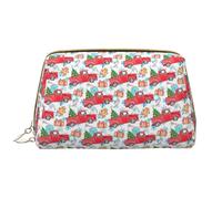 VOSERY Borsa per il trucco, Borse cosmetiche Borsa da toilette da viaggio per le donne, Borsa per il trucco di abete rosso ad acquerello, Borsa per il trucco di grande capacità, Borsa per trucco