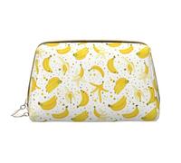 VOSERY Borsa per il trucco, Borse cosmetiche Borsa da toilette da viaggio per le donne, Borsa per il trucco di grande capacità, Borsa per il trucco carina a buccia di banana, Simpatica borsa per il