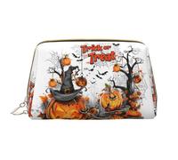 VOSERY Borsa per il trucco, Borse cosmetiche Borsa da toilette da viaggio per le donne, Borsa per trucco artistico di Halloween, Borsa per trucco di grande capacità, Borsa per trucco carina, Custodia