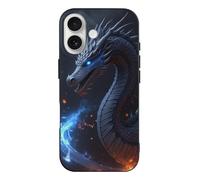 VOSERY Compatibile con iPhone 17 Case Slim - 6.3 pollici TPU Cool Dragon-A Print Pattern Cover compatibile con iPhone 17 Custodia sottile robusta per donne uomini, antigraffio antiurto
