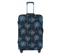 VOSERY Copertura per bagagli da viaggio, con denti di leone, lavabile, adatta per bagagli da 45,7 a 81,7 cm, nero, X-Large