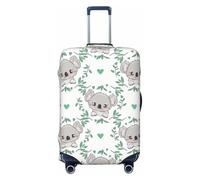 VOSERY Copertura per bagagli da viaggio - Cute Little Koala, lavabile, adatta per bagagli da 45,7 a 81,7 cm, nero, Large