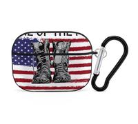 VOSERY Custodia compatibile con Airpods Pro di seconda generazione - Simpatica casa del libero grazie alla custodia coraggiosa compatibile con Airpods Pro, custodia compatibile con custodia AirPods