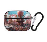 VOSERY Custodia compatibile con Airpods Pro di seconda generazione - Simpatico mondo delle fiabe con deliziose caramelle custodia compatibile con AirPods Pro, custodia compatibile con custodia AirPods